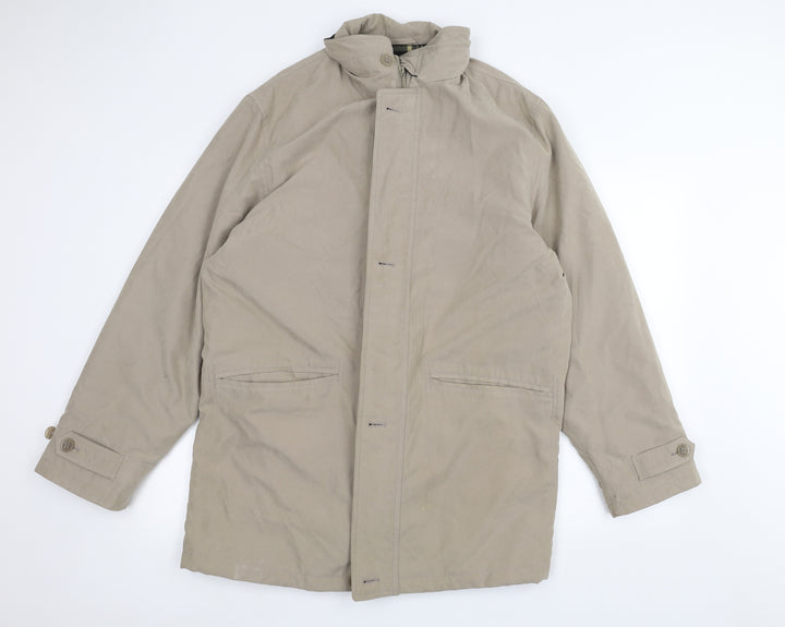 West rock Mens Brown Pea Coat Coat Size M