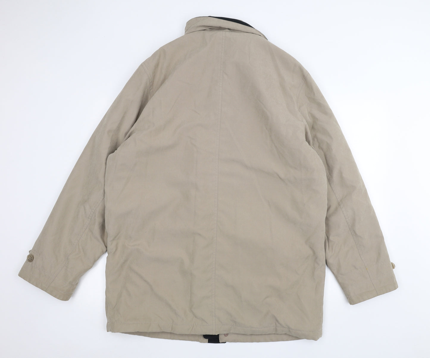 West rock Mens Brown   Pea Coat Coat Size M
