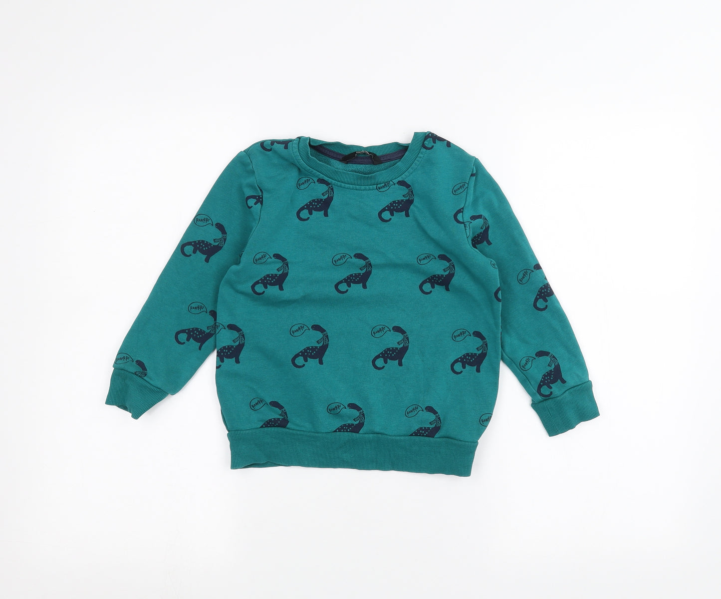George Boys Blue   Pullover Jumper Size 4-5 Years