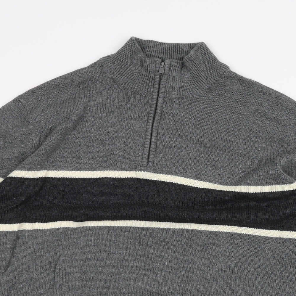 Gap Womens Grey   Full Zip Jumper Size XL