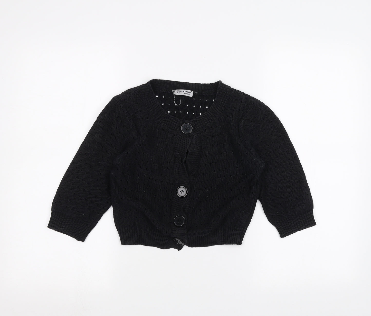 Atmosphere Womens Black   Cardigan Jumper Size 8