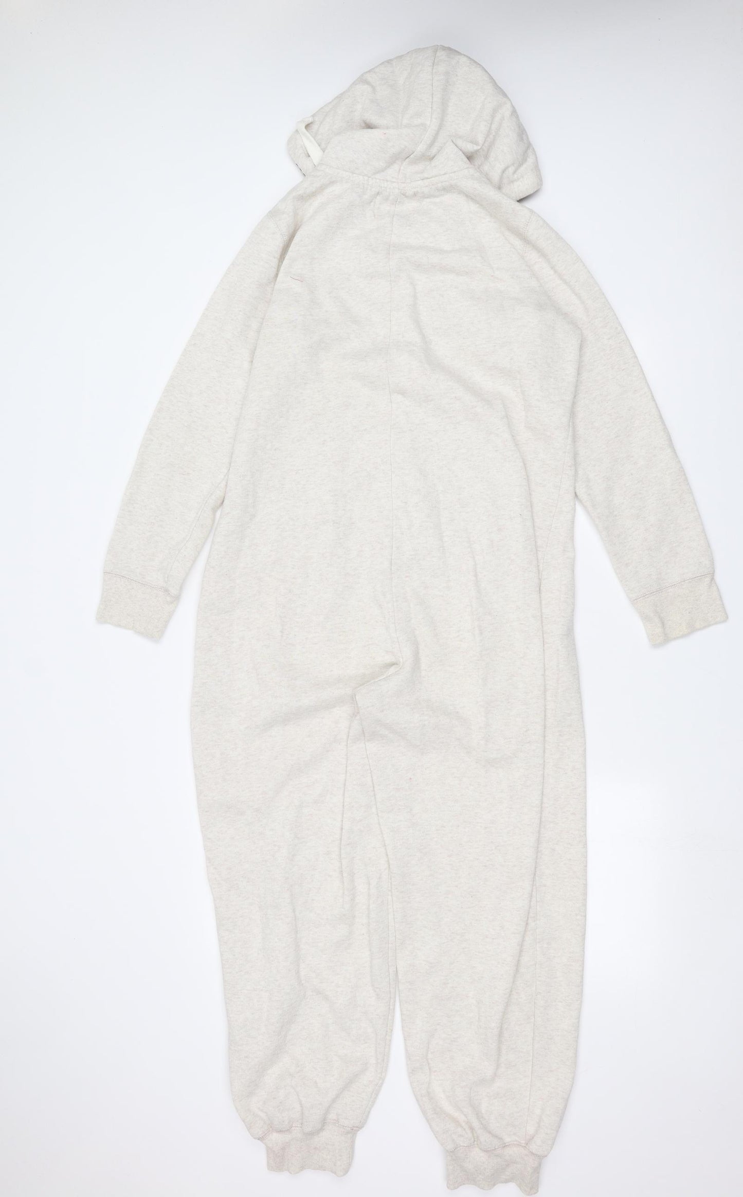 New Look Womens White Solid  Babydoll One Piece Size M