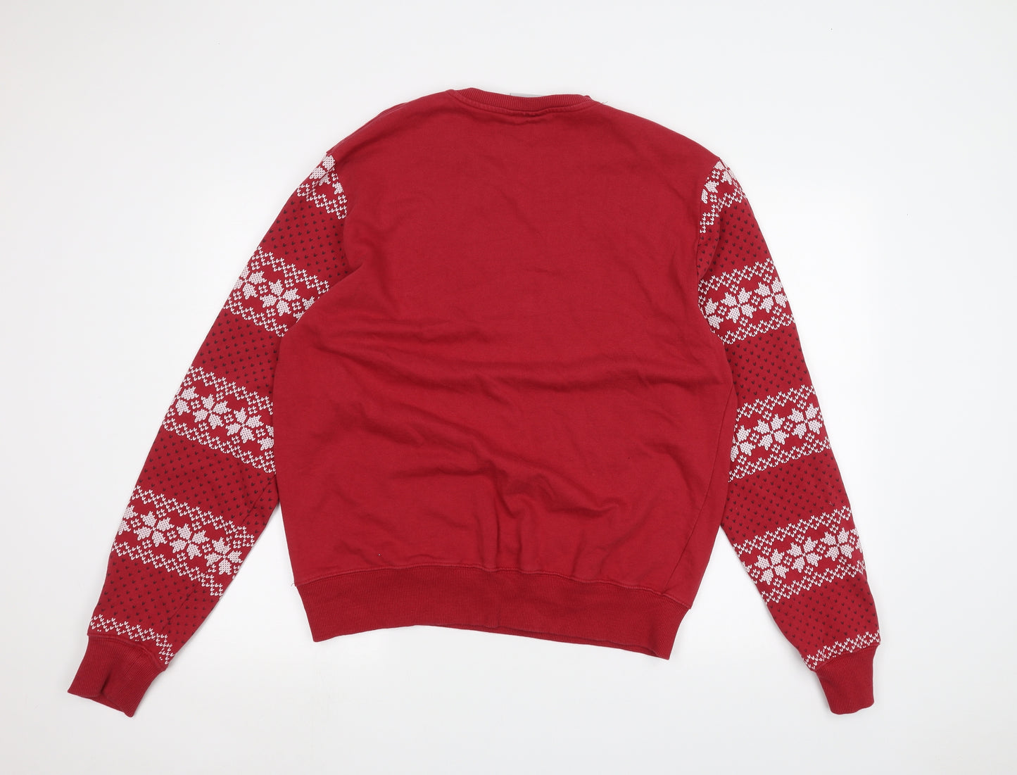 Cedar Wood State Mens Red   Pullover Jumper Size XL  - Home alone