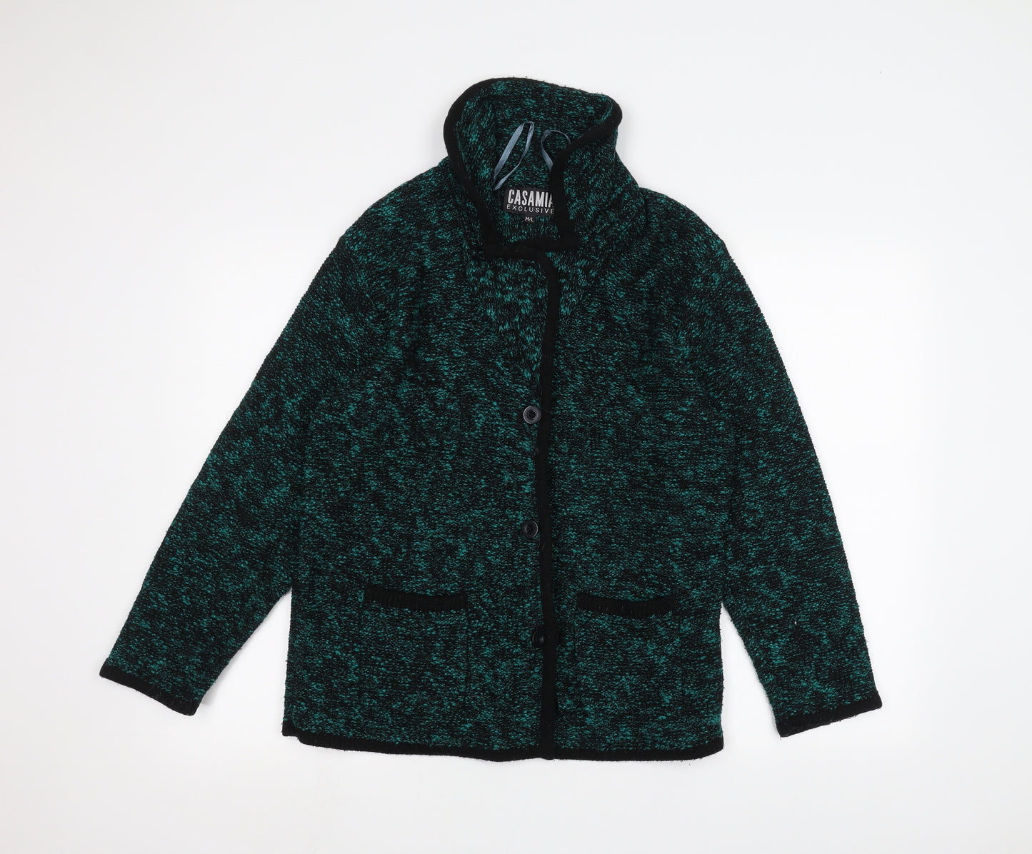 CASAMIA Womens Green   Cardigan Jumper Size M