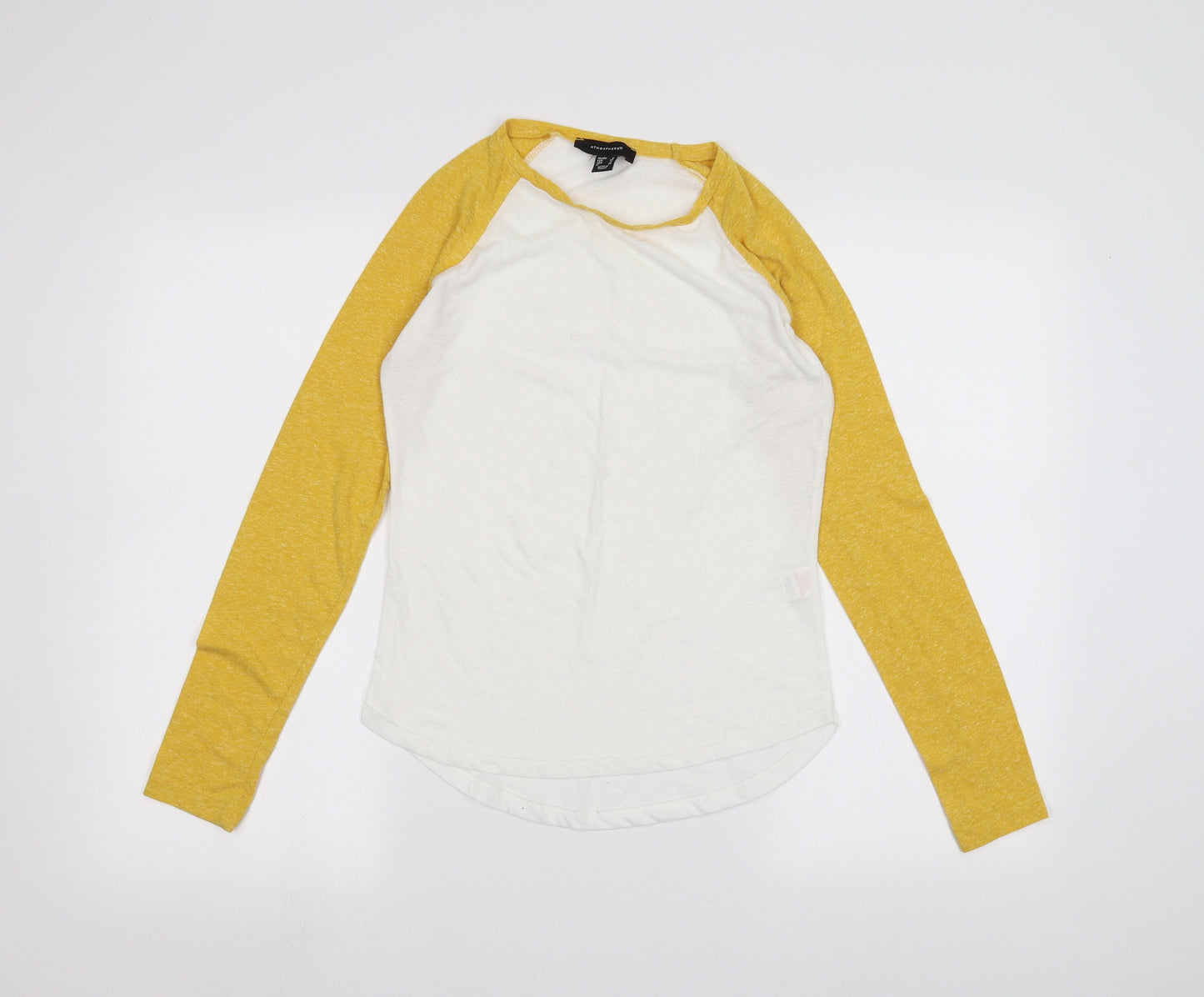 Atmosphere Womens White   Basic T-Shirt Size 6