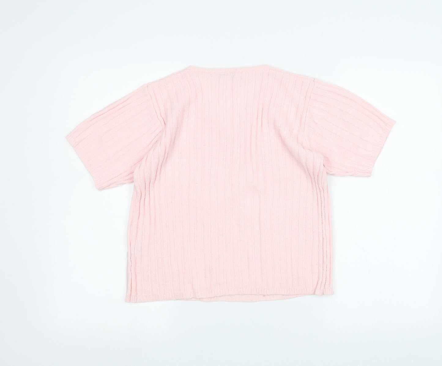 Classique Womens Pink   Pullover Jumper Size M
