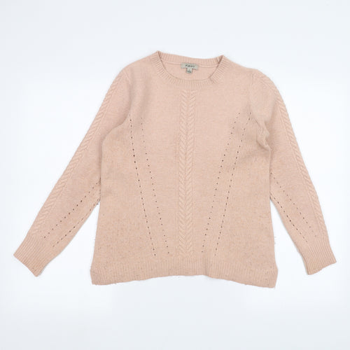 Ken Womens Pink   Pullover Jumper Size M