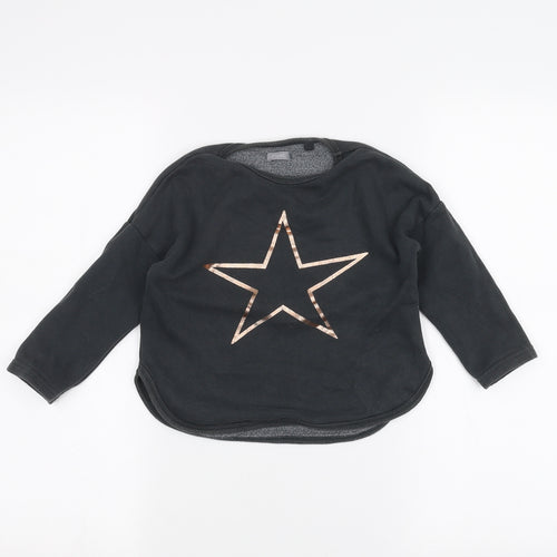 NEXT Girls Grey   Pullover Jumper Size 4 Years