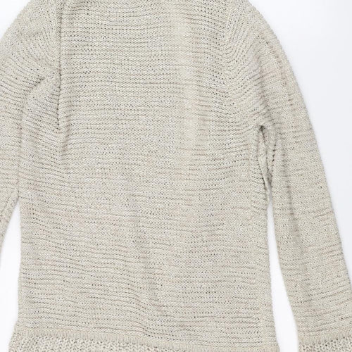 Soon Womens White   Cardigan Jumper Size 12