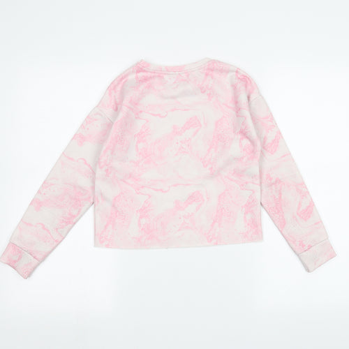 Matalan Girls Pink   Pullover Jumper Size 9 Years