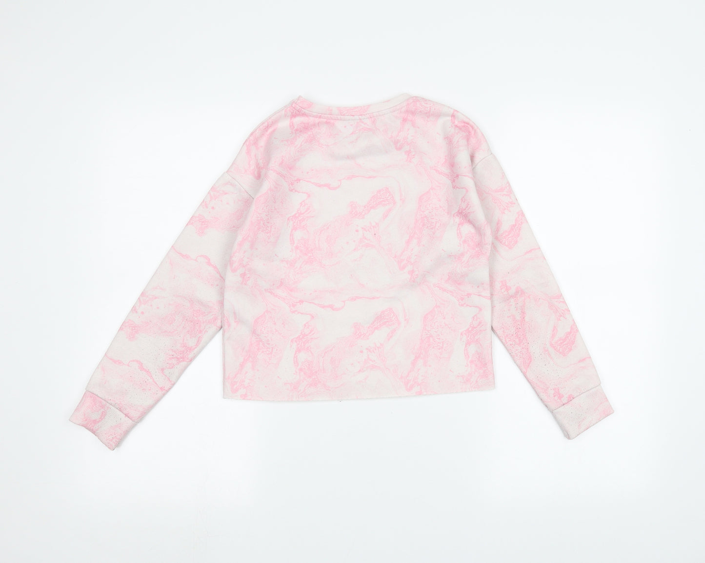 Matalan Girls Pink   Pullover Jumper Size 9 Years