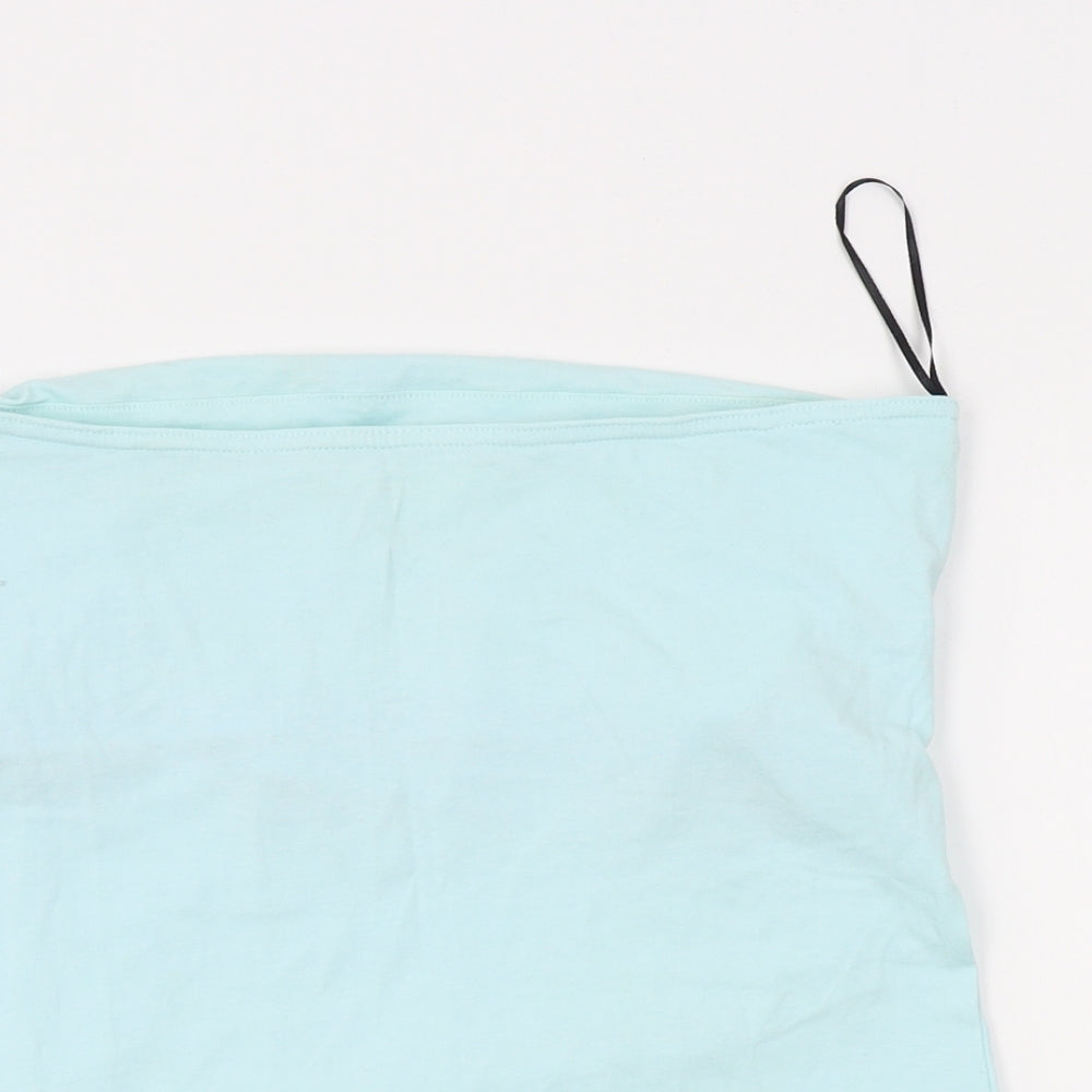 H&M Womens Blue   Basic Tank Size M