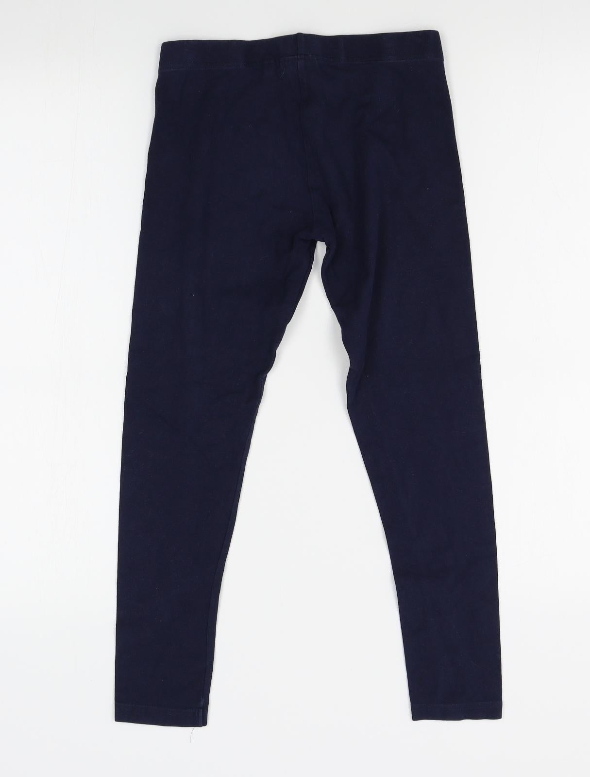 NEXT Girls Blue   Jogger Trousers Size 11 Years - legggins
