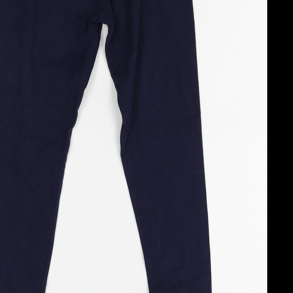 NEXT Girls Blue   Jogger Trousers Size 11 Years - legggins