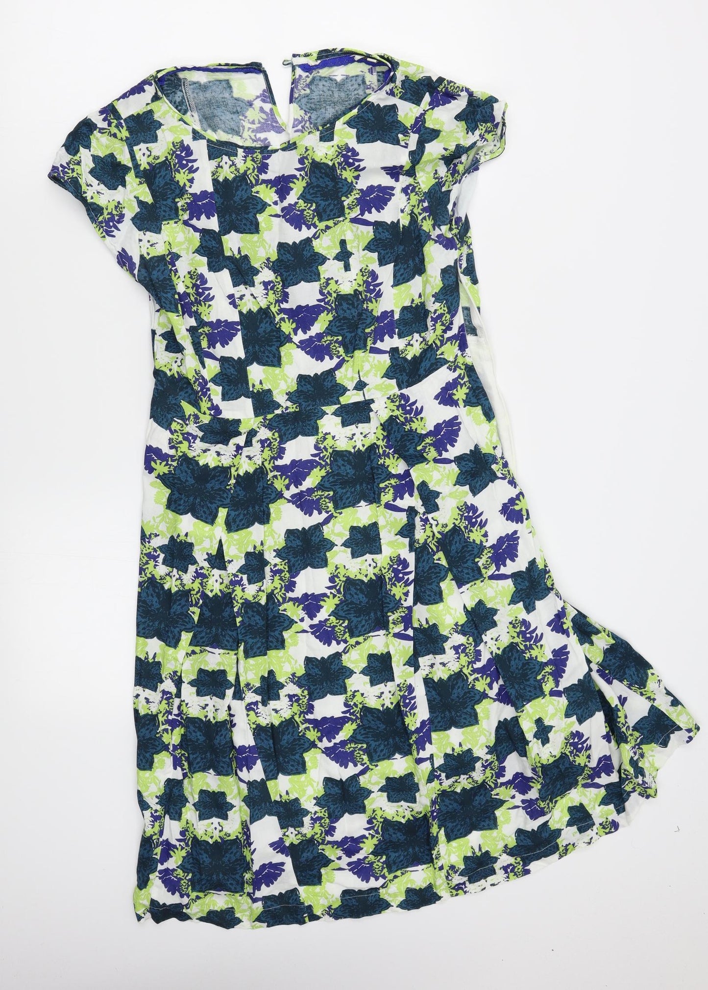 H&M Womens Red Floral  Shift  Size 8
