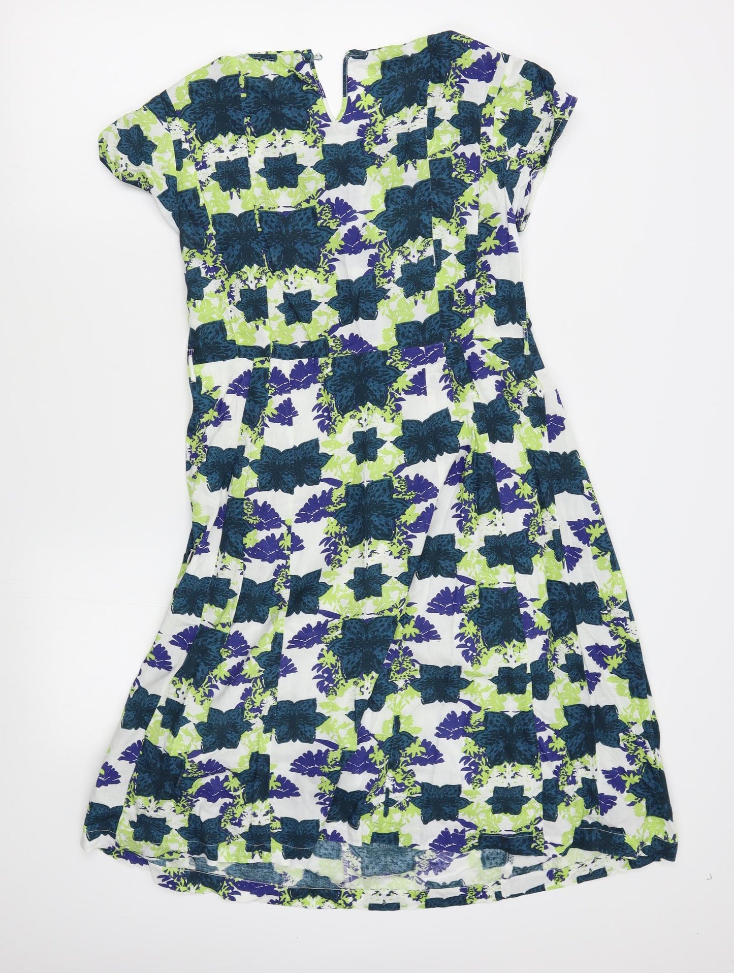 H&M Womens Red Floral  Shift  Size 8