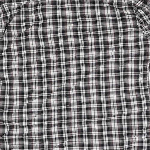Topman Mens Grey Plaid   Button-Up Size S