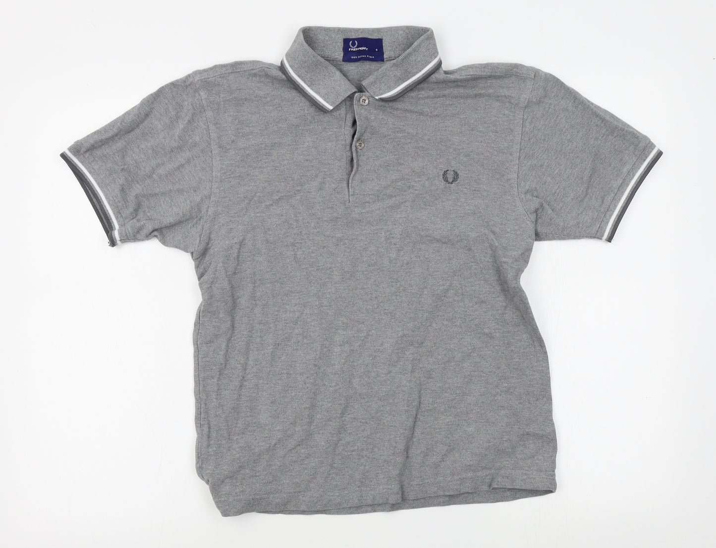 Fred Perry Mens Grey    Polo Size S