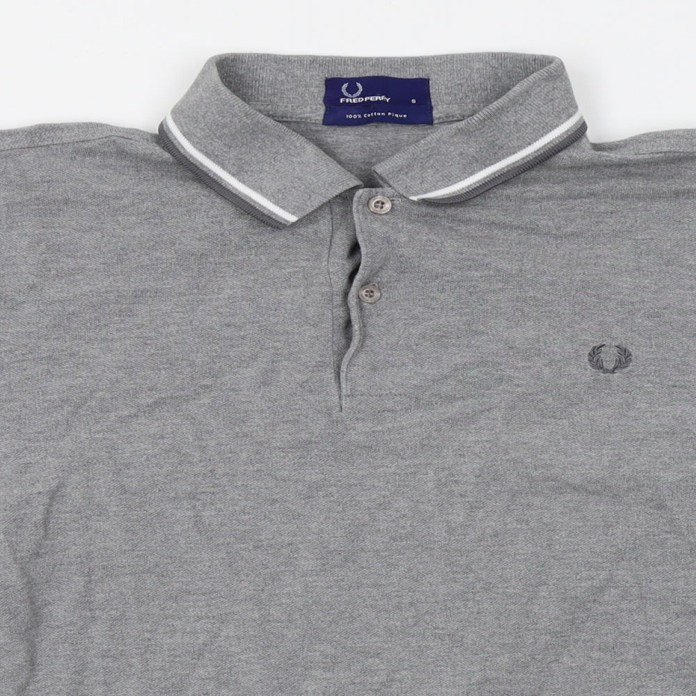 Fred Perry Mens Grey    Polo Size S