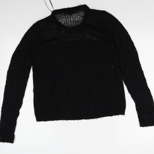 Bikbok Womens Black   Pullover Jumper Size S