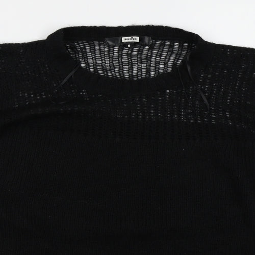 Bikbok Womens Black   Pullover Jumper Size S