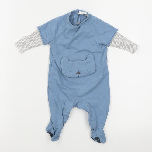 NEXT Boys Blue   Babygrow One-Piece Size 0-3 Months