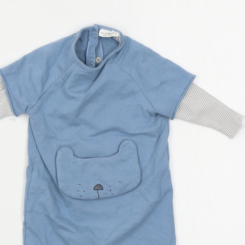 NEXT Boys Blue   Babygrow One-Piece Size 0-3 Months