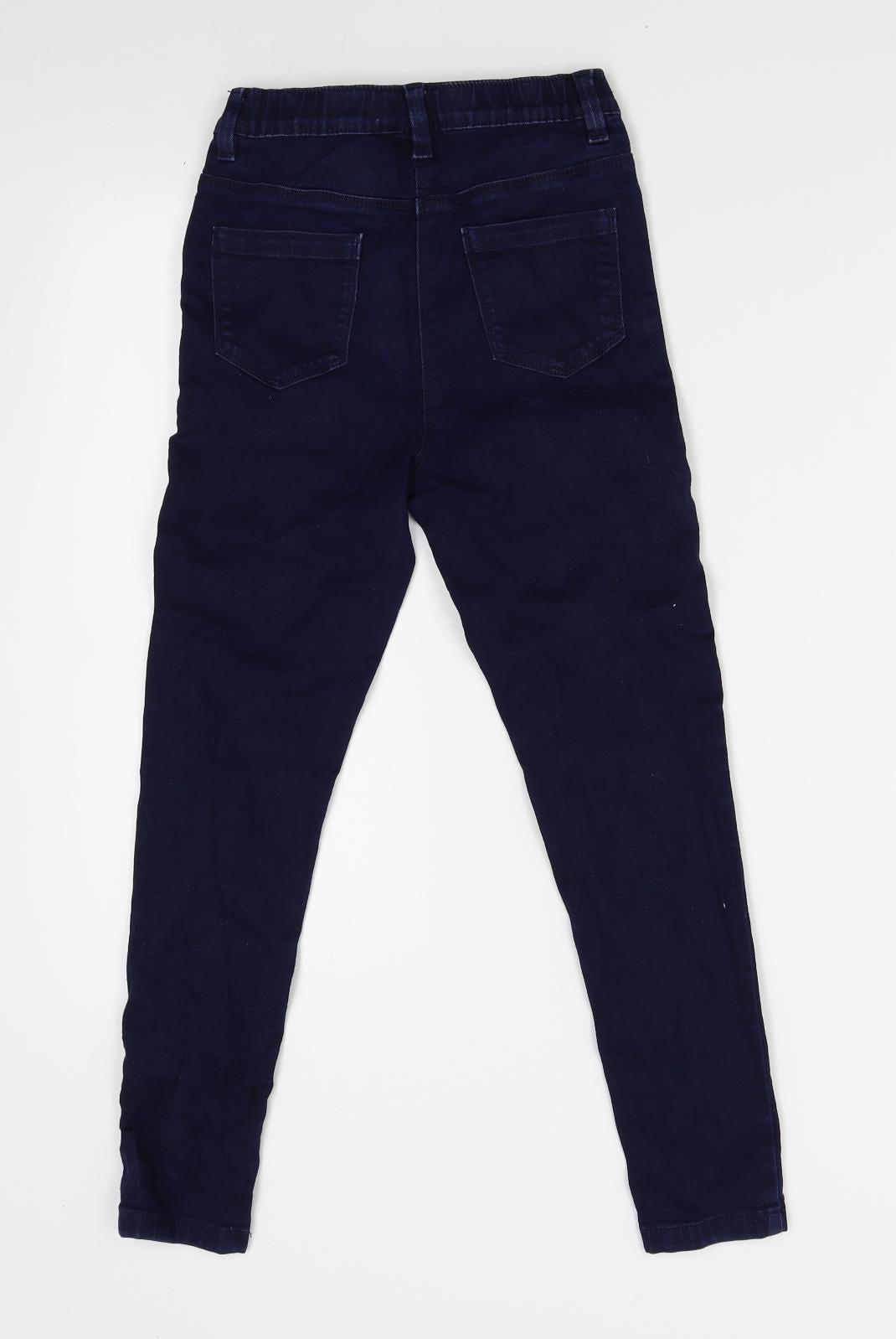 NEXT Girls Blue  Denim Straight Jeans Size 10 Years
