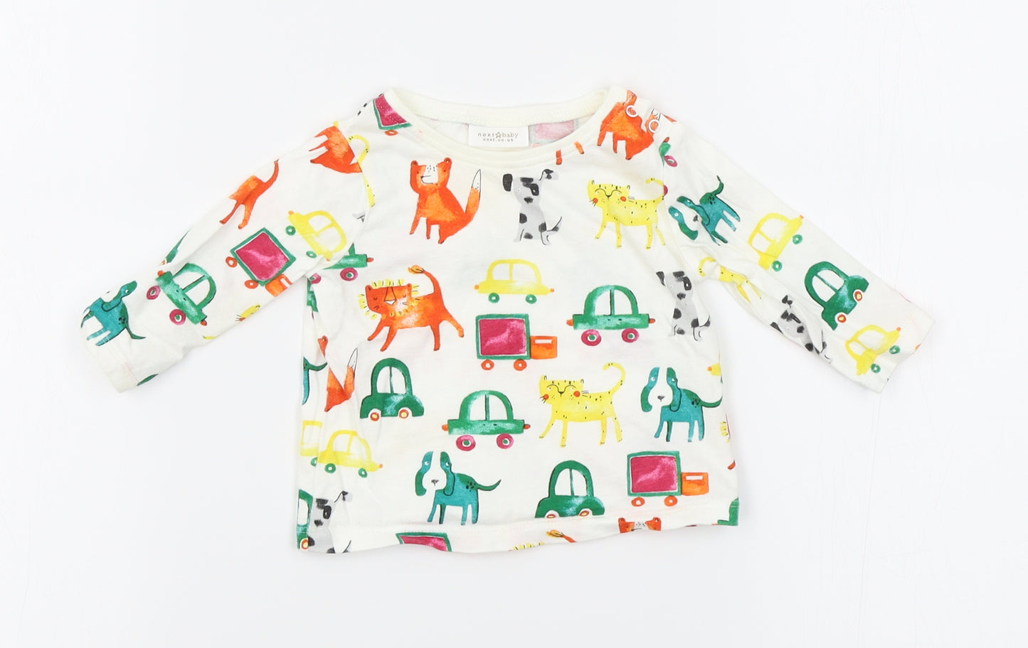 NEXT Baby White    Pyjama Top Size 0-3 Months  - matching set