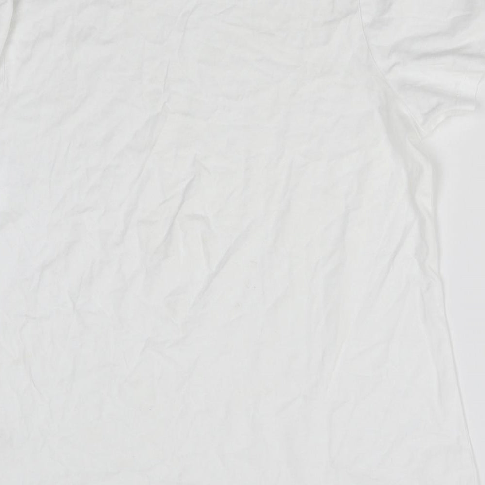 George Womens White   Basic T-Shirt Size 10
