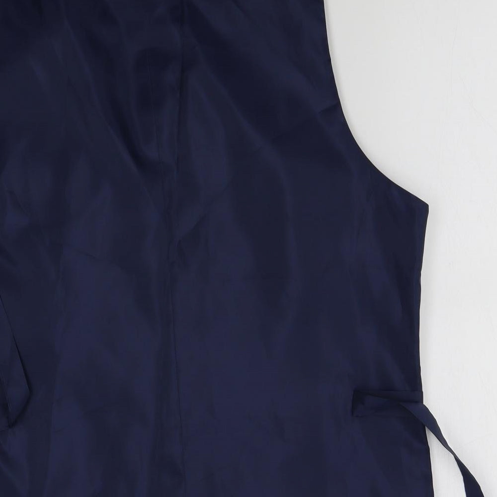 Topman Mens Blue   Jacket Suit Waistcoat Size 46