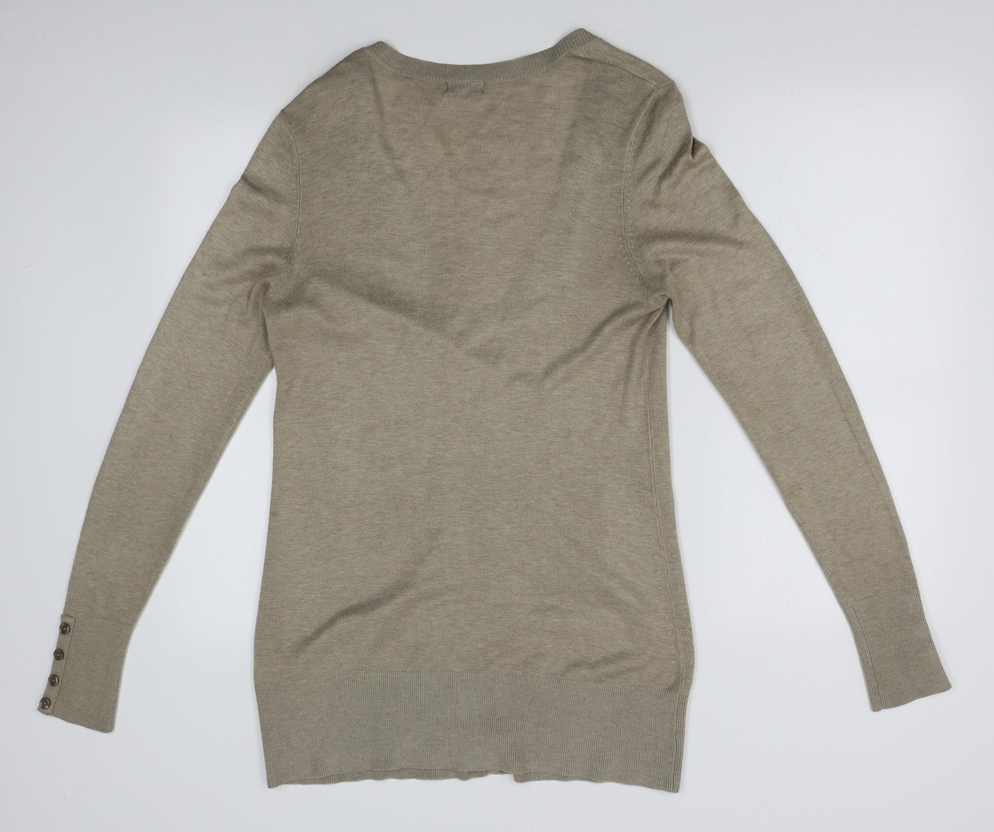 F&F Womens Beige   Cardigan Jumper Size 12