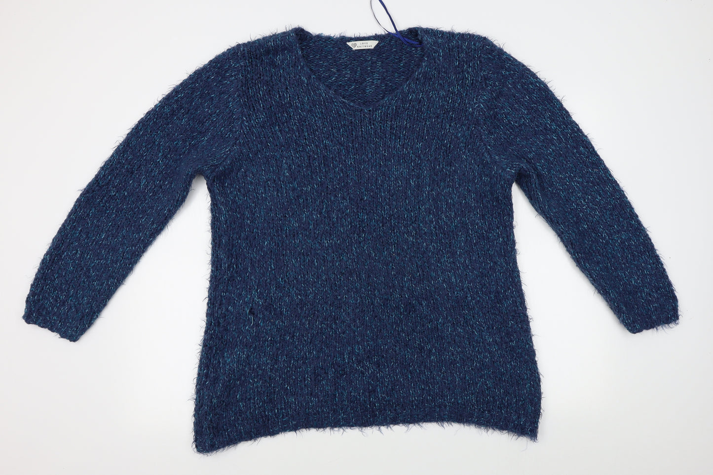BHS Womens Blue   Pullover Jumper Size 20