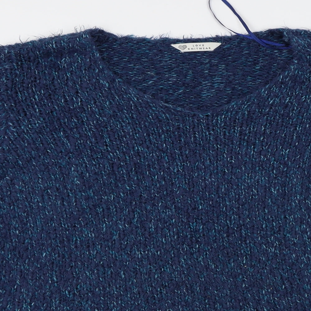 BHS Womens Blue   Pullover Jumper Size 20