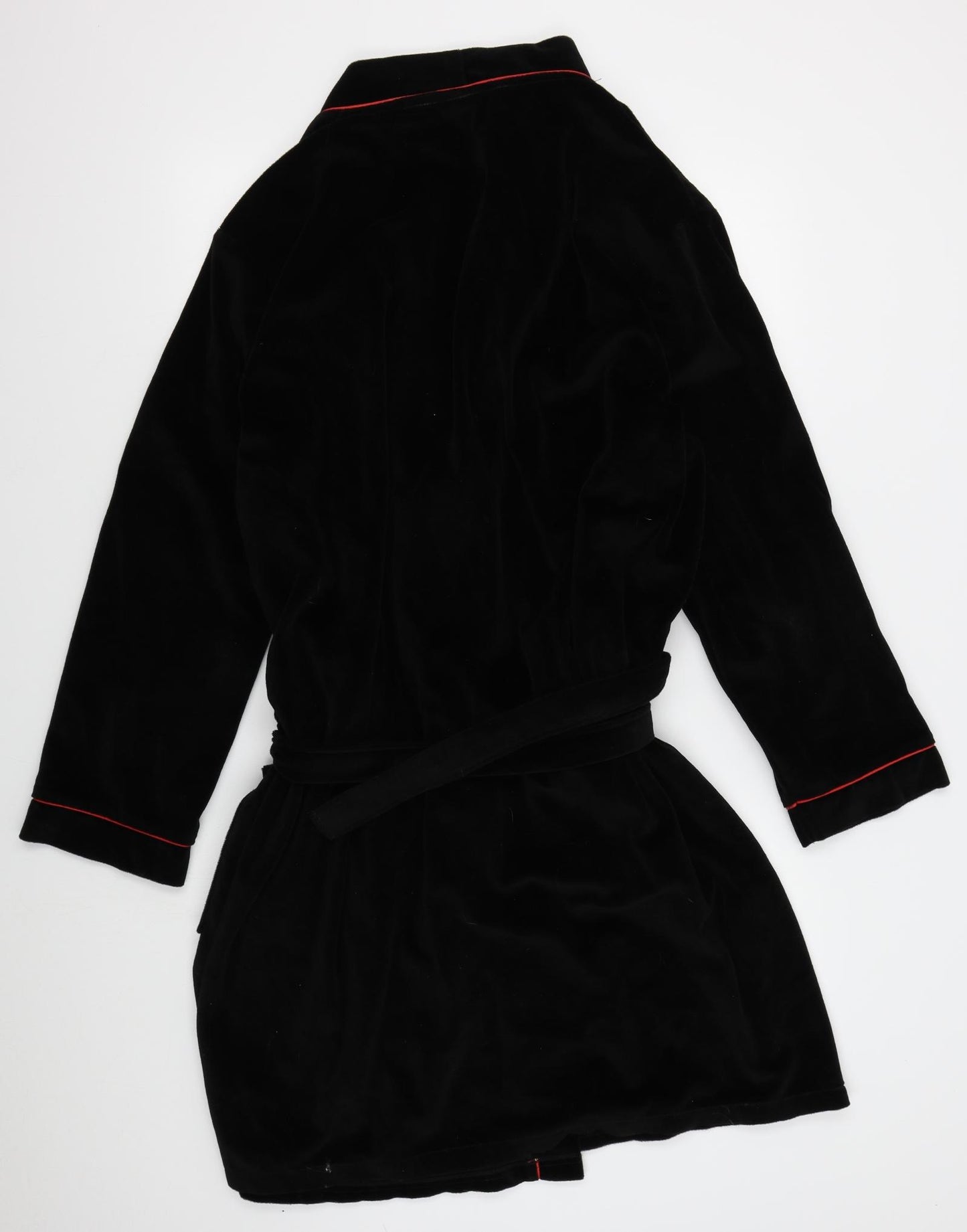 Preworn Mens Black    Robe Size XL