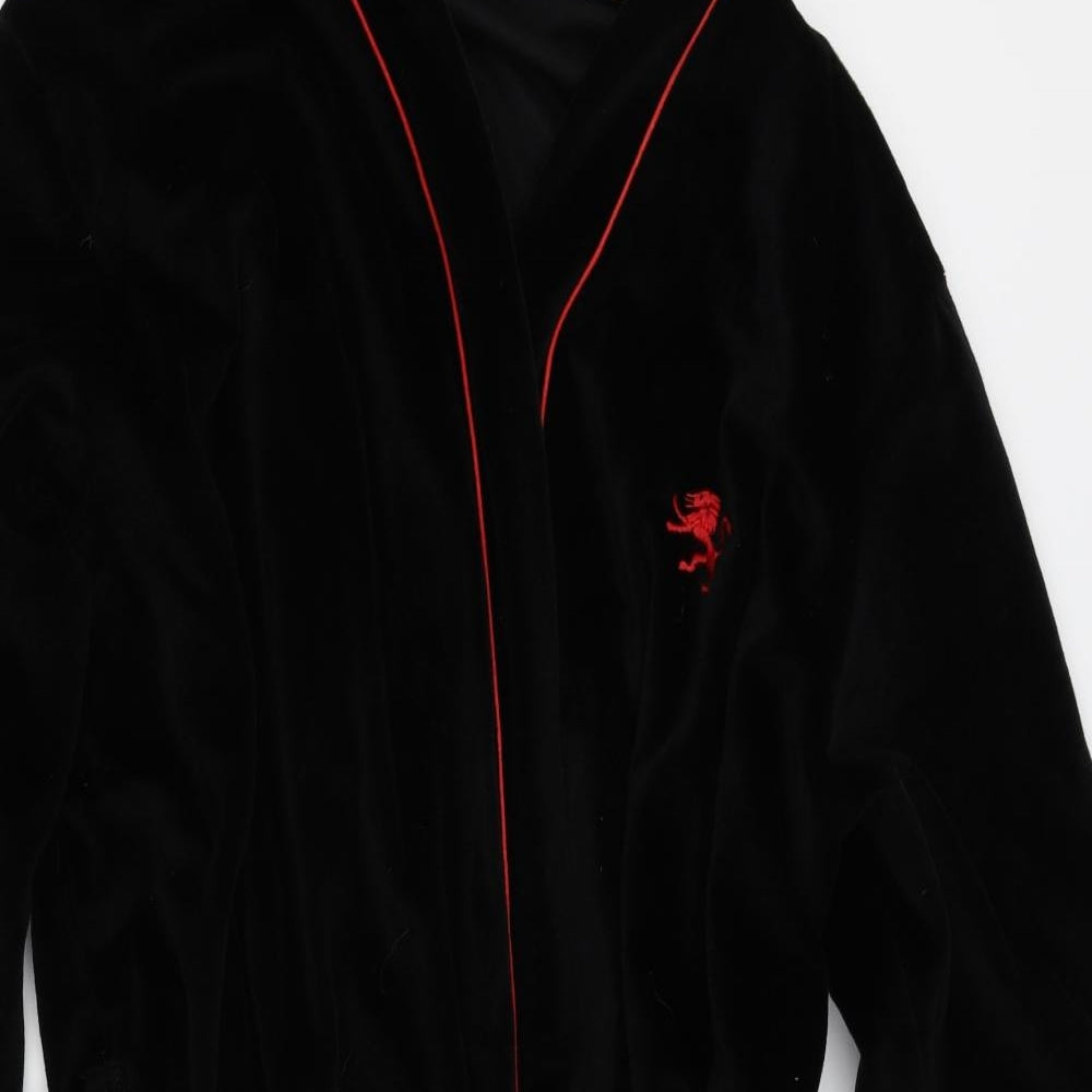 Preworn Mens Black    Robe Size XL