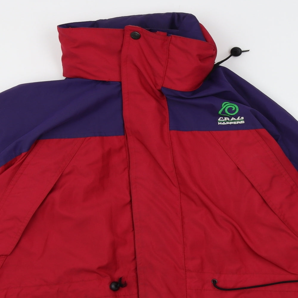 Craghoppers Mens Red   Windbreaker Coat Size L