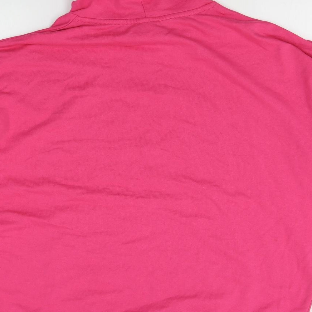 Lucy & Yak Womens Pink   Pullover Hoodie Size M