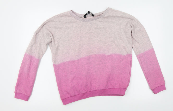 New Look Womens Grey Pullover Jumper Size S