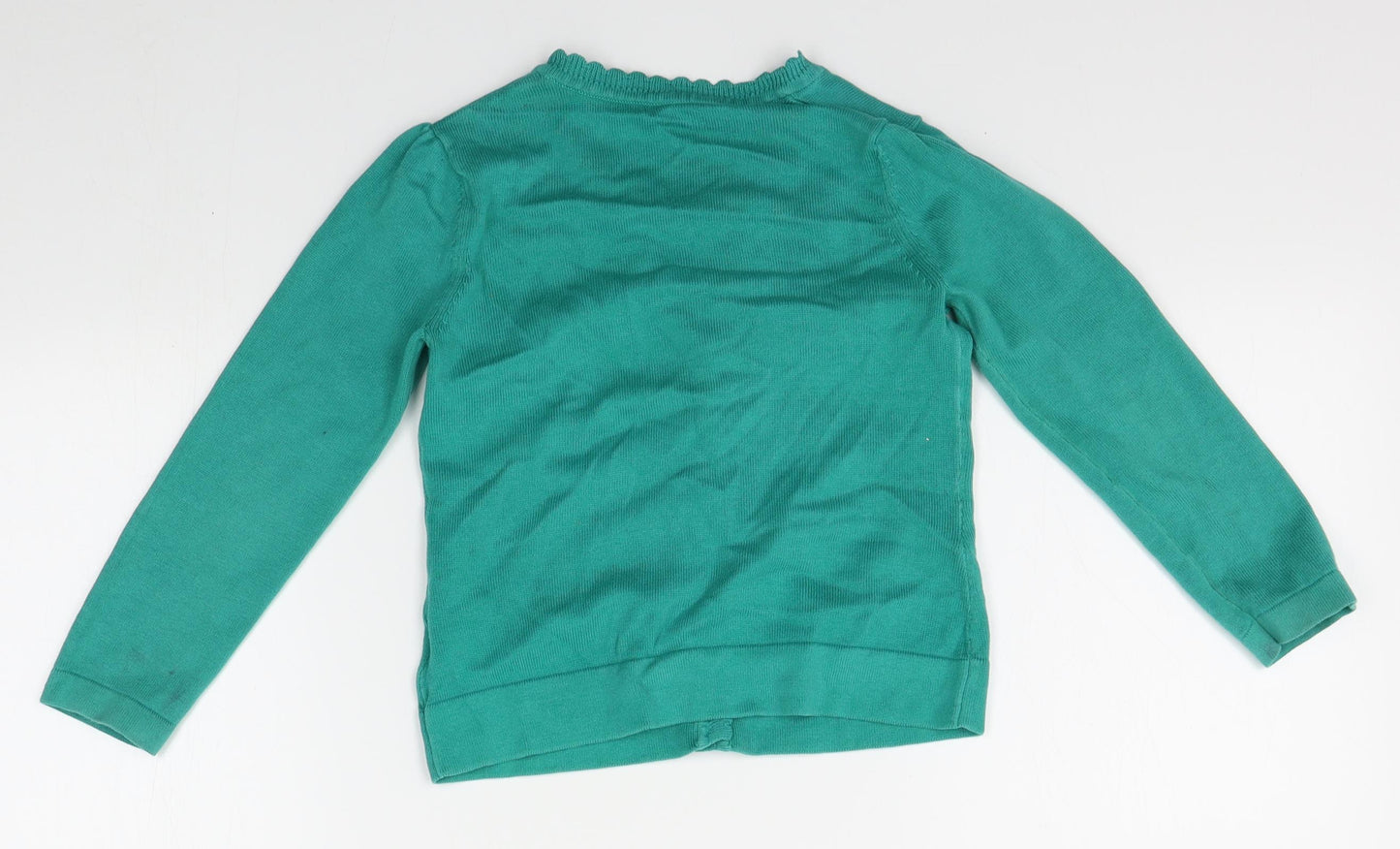 George Girls Green   Cardigan Jumper Size 4-5 Years