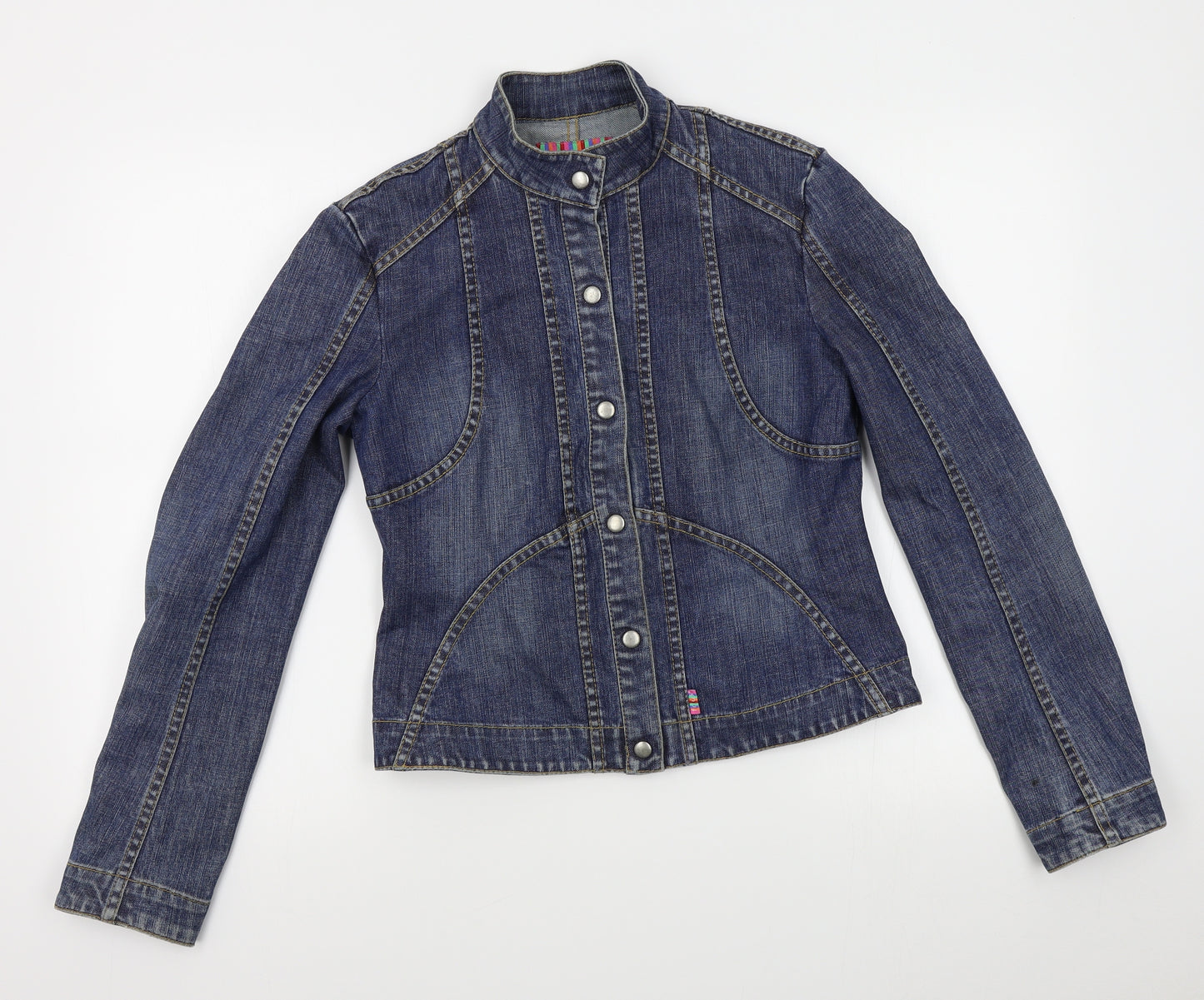 FCUK Jeans Womens Blue   Jacket  Size 12