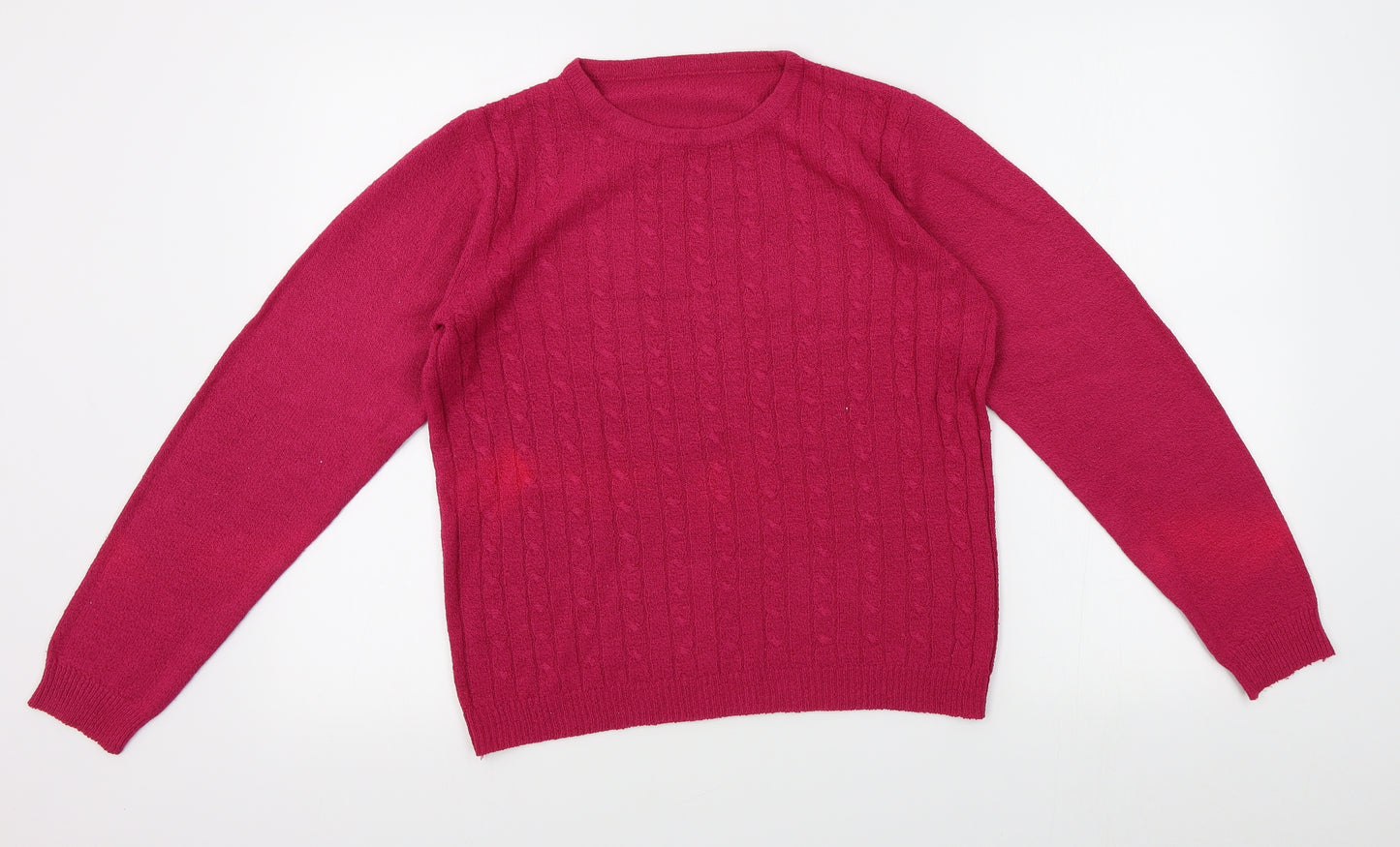 EWM Womens Pink   Pullover Jumper Size L