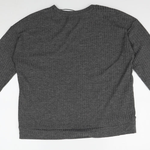 Papaya Womens Grey   Pullover Jumper Size 16