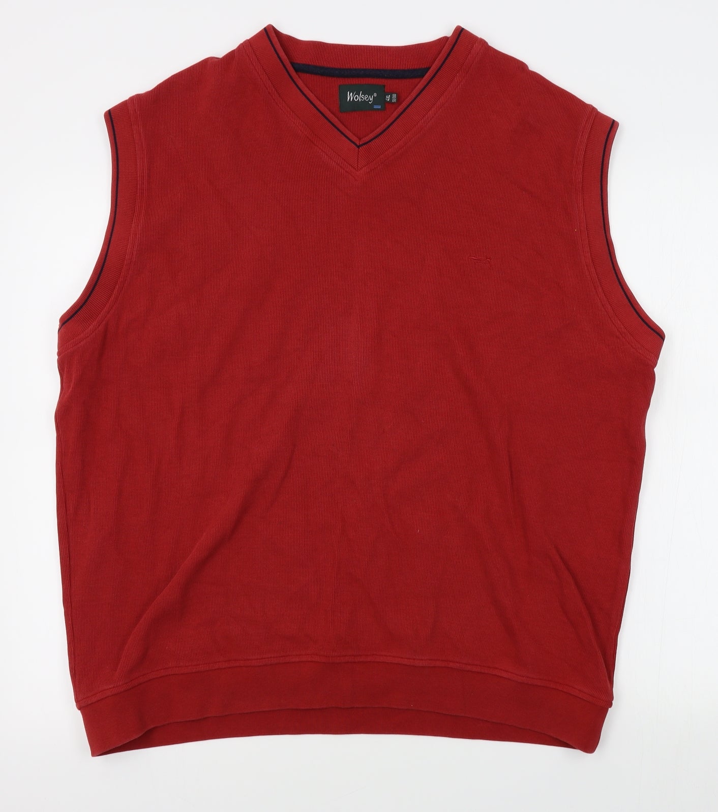 Wolsey Mens Red   Vest Jumper Size 4XL