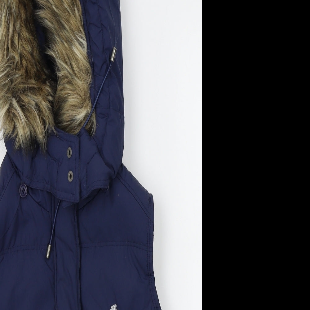 Abercrombie & Fitch Mens Blue   Gilet Coat Size M