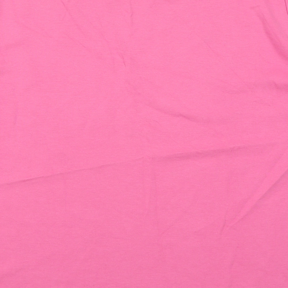 Honor Millburn Womens Pink   Basic T-Shirt Size 22