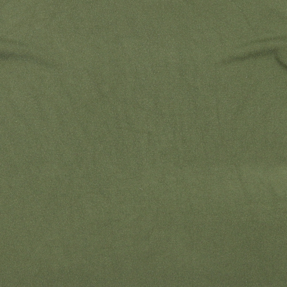 Bonmarché Womens Green  Knit Pullover Jumper Size 24