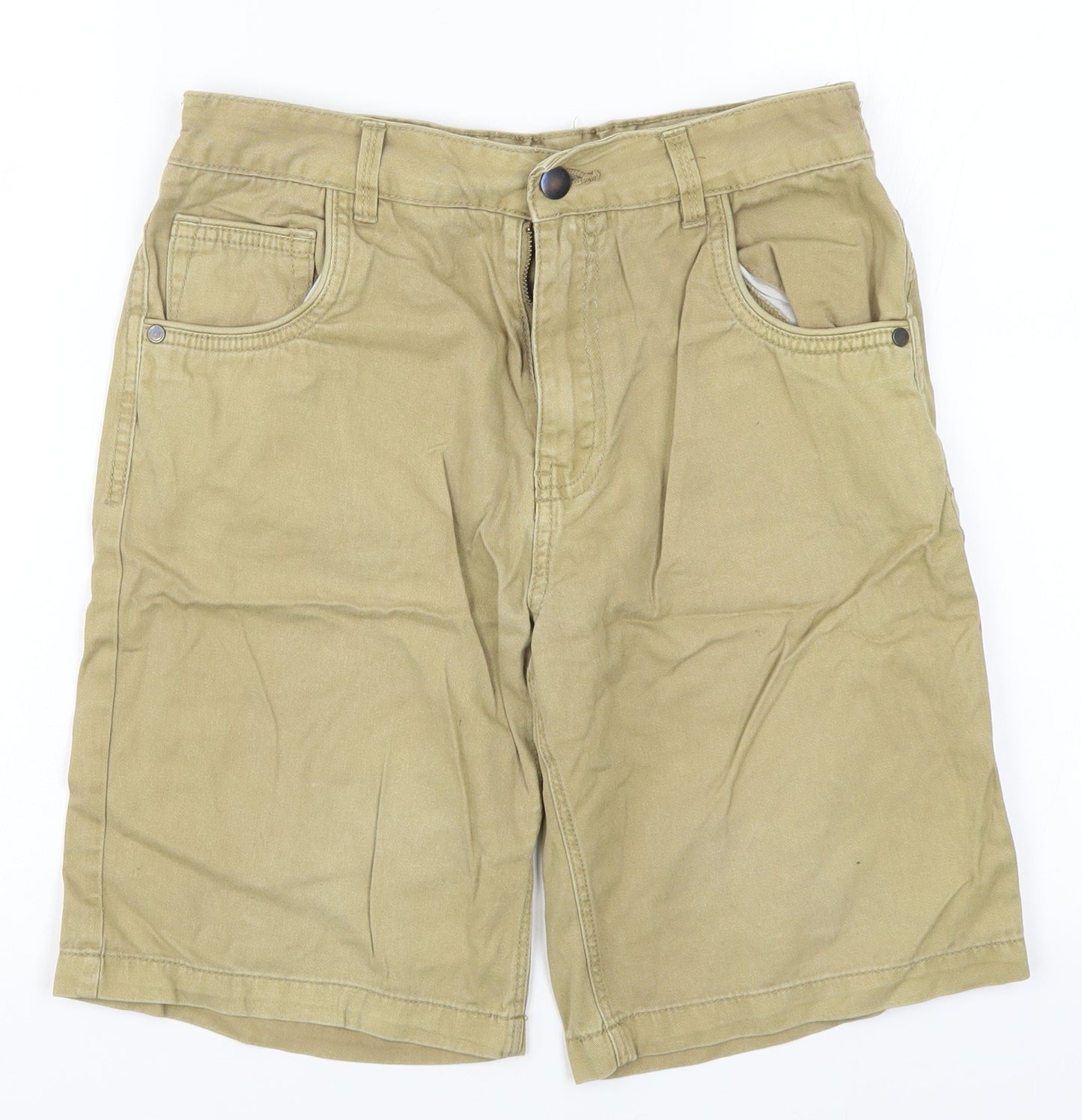 George Boys Beige   Bermuda Shorts Size 13-14 Years