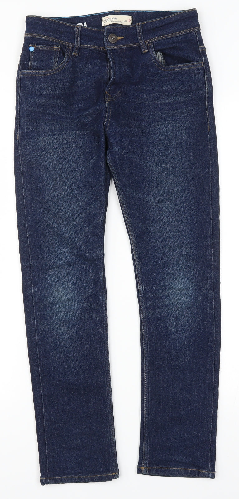 Matalan Boys Blue  Denim Straight Jeans Size 10 Years