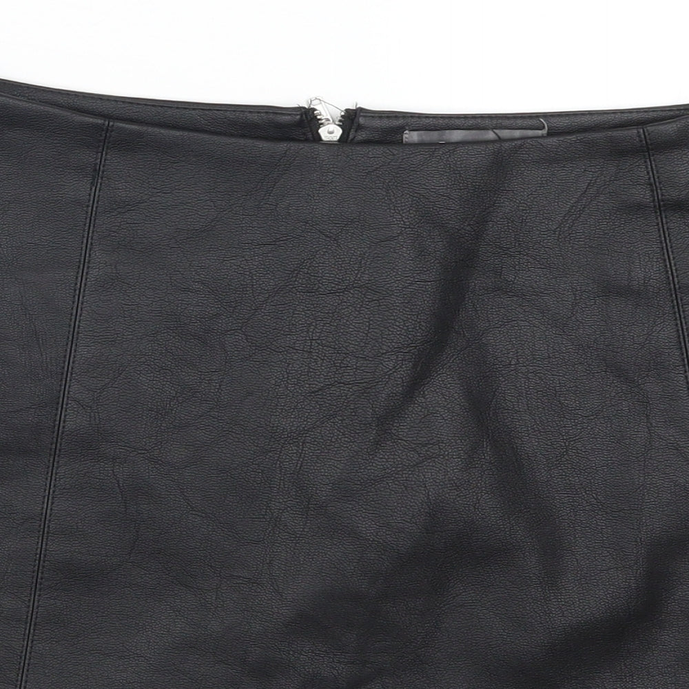 Primrk Womens Black   A-Line Skirt Size 10
